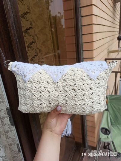 Клатч ручной работы