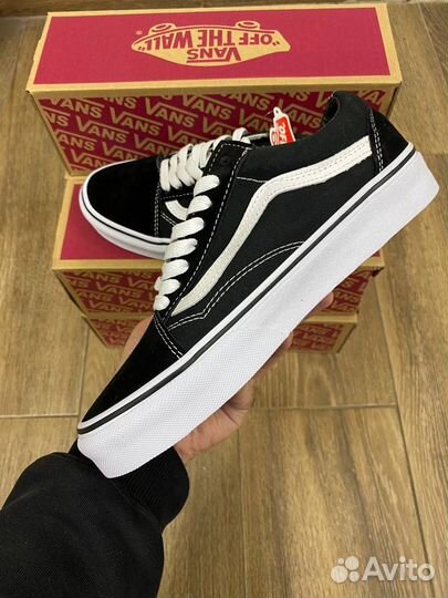 Кеды Vans Old Skool Black White