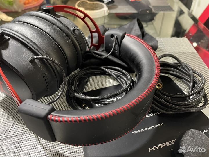 Игровые наушники HyperX cloud alpha