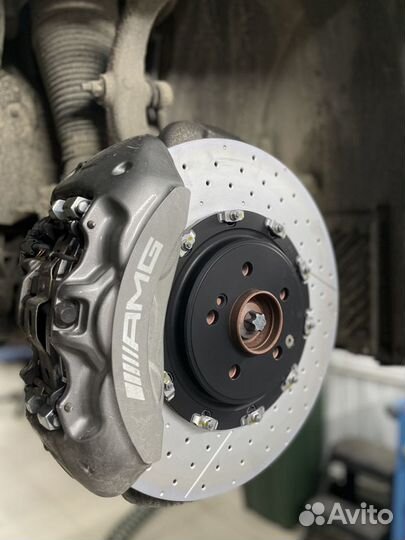 Тормозные диски brembo s63 e63