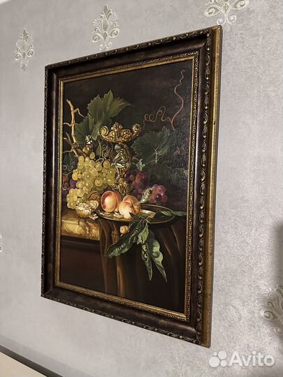 Картина маслом на холсте натюрморт