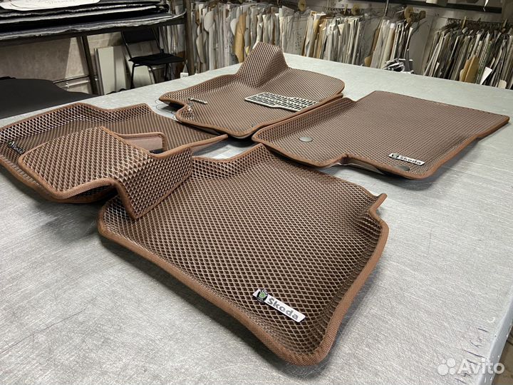 Коврики ева с бортом VolkswagenPolo 2009 - 2020