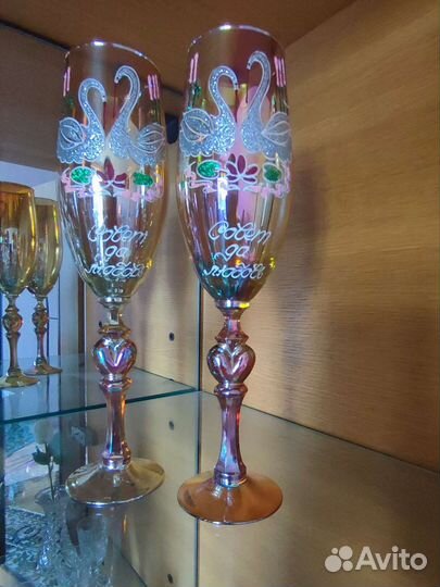 Бокалы свадебные