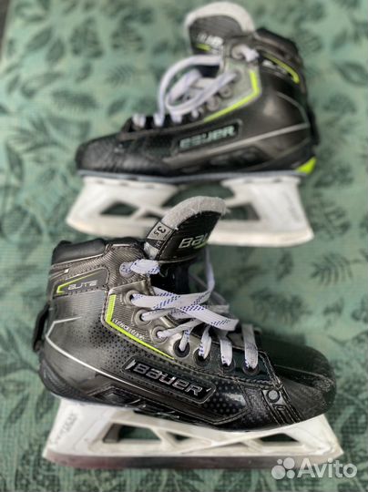 Вратарские коньки bauer 3.5