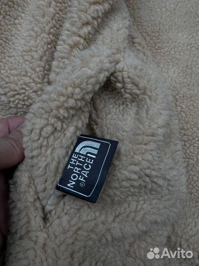 Куртка the north face барашек двусторонняя