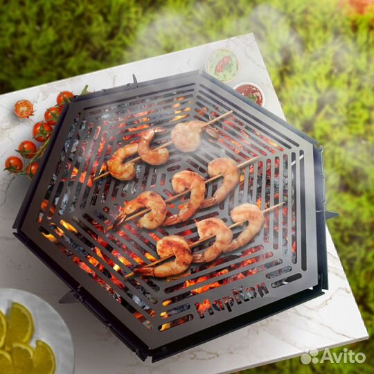 Мини жаровня гриль Паутинка