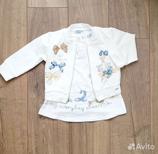 Кофта на девочку 74
