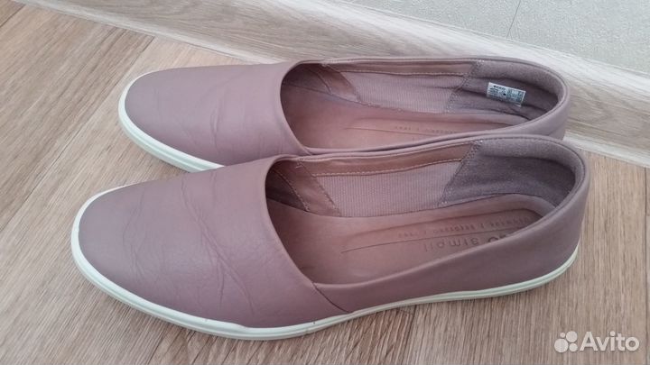 Мокасины ecco 40-41 размер