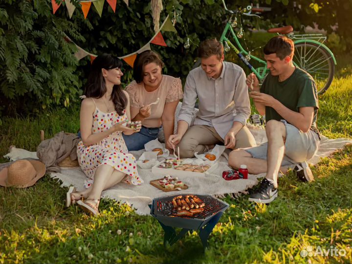 Мини жаровня гриль Паутинка