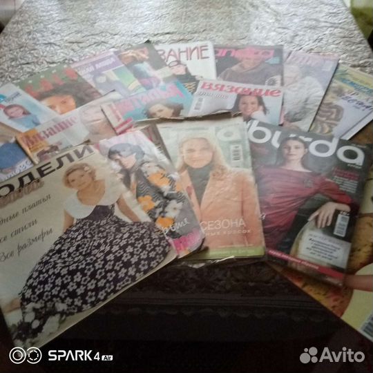 Журналы разные: мода, вязание