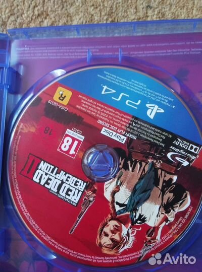 Игра для приставки пс4 рдр2