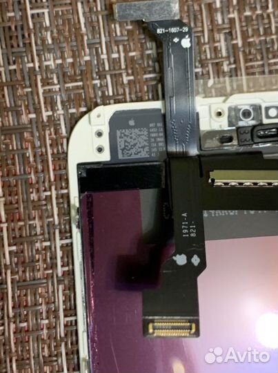 Дисплей iPhone 6 (белый/черный) Оригинал