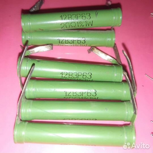 СССР Резисторы, триоды