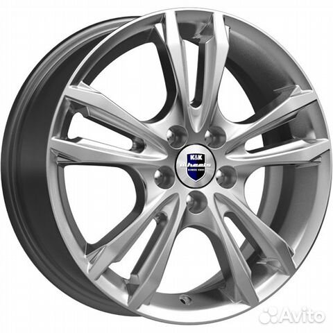 R16 5x114,3 6J ET50 D67,1 К&К Samara (кс866) Сильв