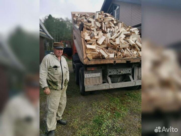 Дрова. Колотые