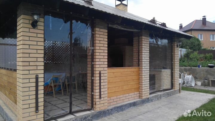 Мягкие окна для террас и беседок