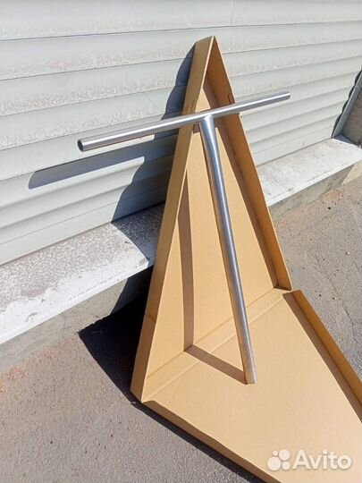 Руль титановый Tech Team TOR Street 73см. Новый