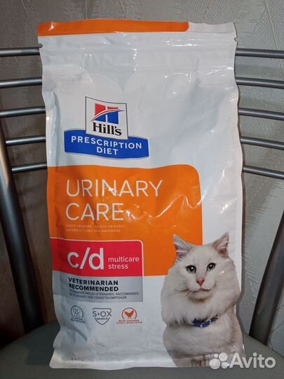 Корм для кошек hills c d urinary