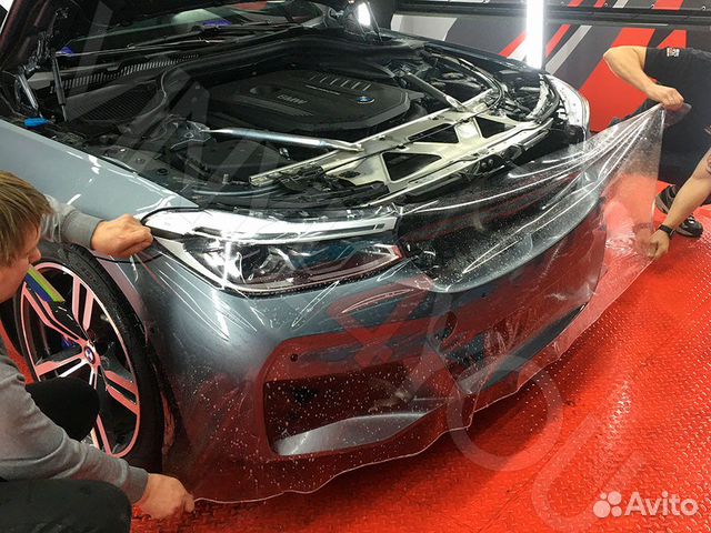 Бронирование защитной пленкой авто
