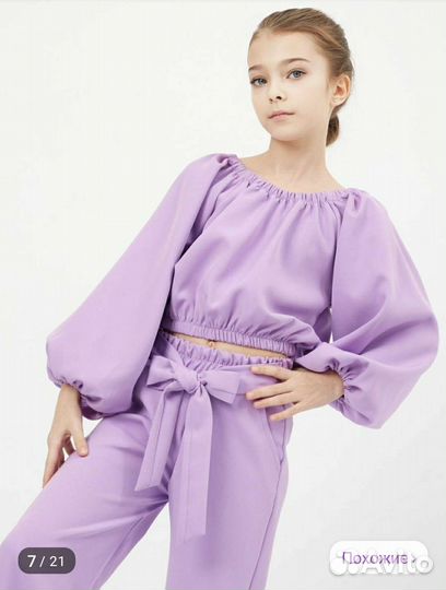 Нарядный костюм для девочки