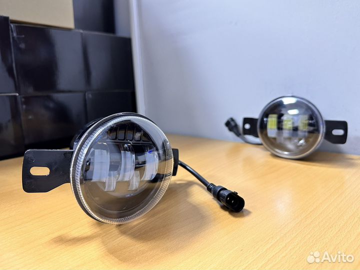 Фара противотуманные светодиодные птф led bmw бмв
