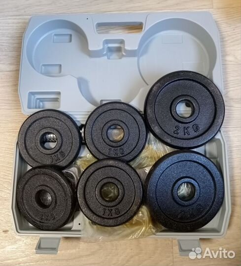 Гантели разборные 10 кг
