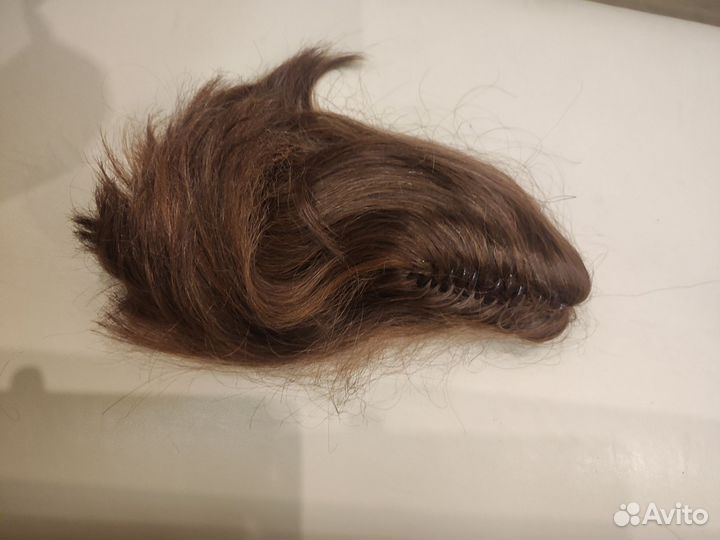 Шиньон на заколке