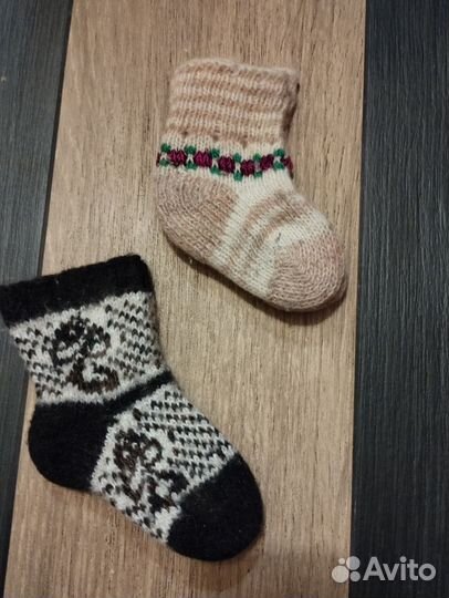 Шерстяные носки детские