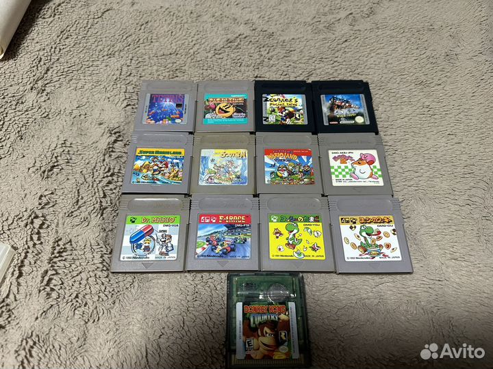 Продам оригинальные картриджи для gameboy