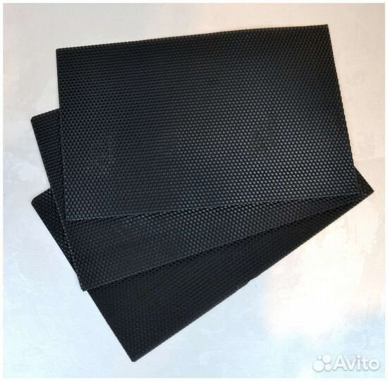 Вощина черная для свечей 1 кг