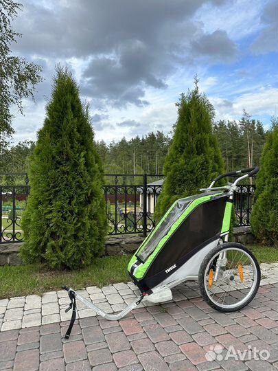 Велоприцеп Thule Chariot Cheetah-2 зеленый