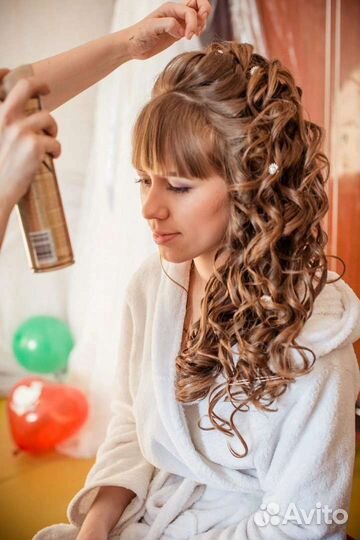 Свадебные, вечерние прически, укладки