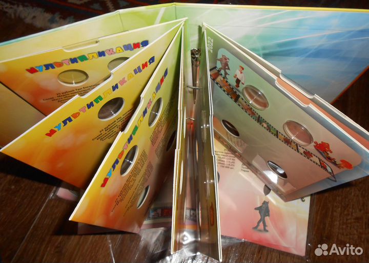 Новые листы и альбом для 25 р. Мультфильмы