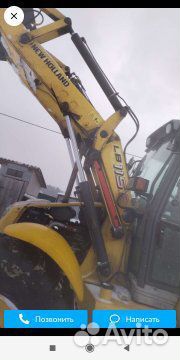 Услуги экскаватора погрузчика, ямобур