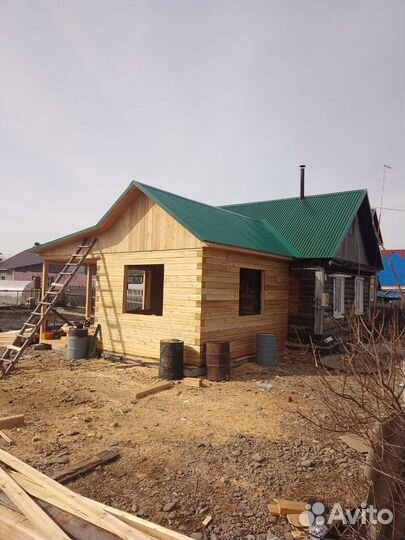 Строительство домов.бань.заборы.сайдинг