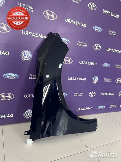 Крыло Ford Focus 3 правое /темно синий blazer blue