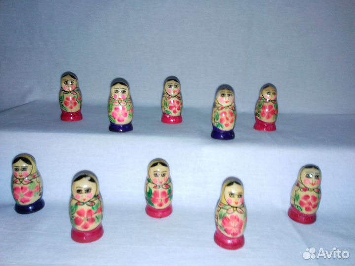 Сувенирные матрешки из СССР