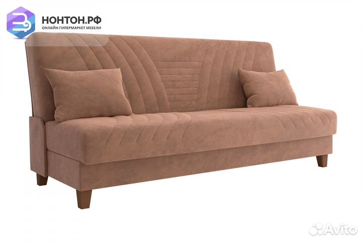 Диван книжка Бэлла светло-коричневый