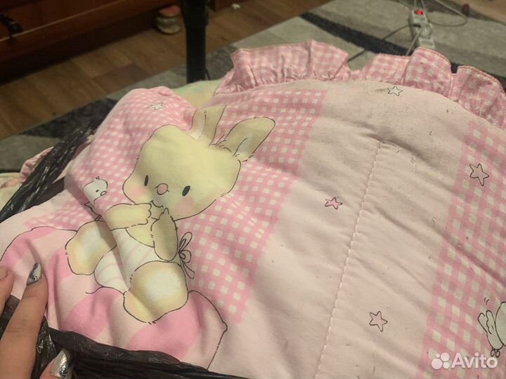 Бортики в детскую кроватку