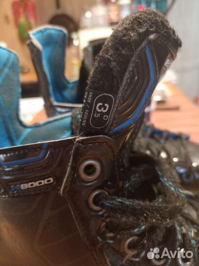 Коньки профессиональные юношеские Bauer Nexus 8000