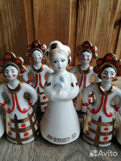 Фарфоровые статуэтки СССР дулево и зик