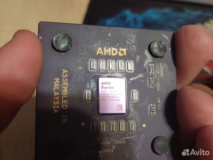 AMD duron 1999+мать 1999г socket 462