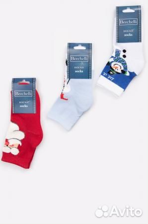 Носки новогодние детские