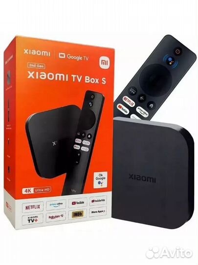 Тв-приставка 4k Mi Box S 2nd gen Global