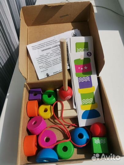 Пирамидка Геометрическая фантазия