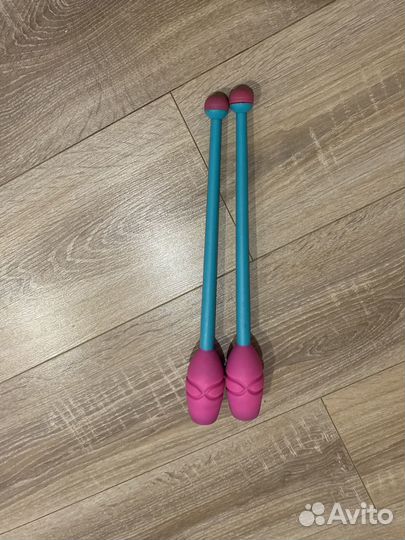 Булавы indigo для художественной гимнастики