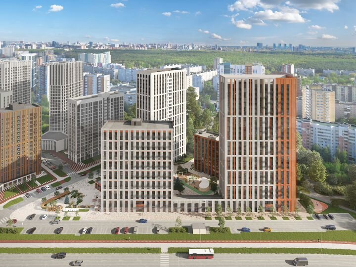 2-к. квартира, 40,4 м², 2/25 эт.