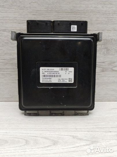 Блок управления двигателем Mercedes C-Class W204