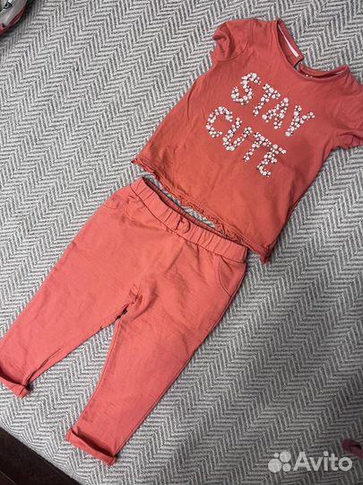 Костюм летний для девочки 92