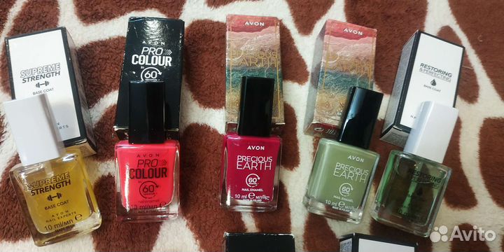 База-уход для ногтей 7 в 1 (avon), лаки